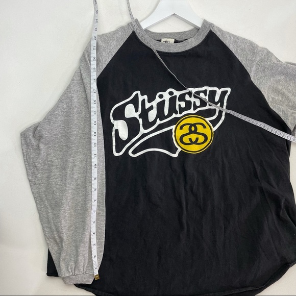 Vintage Stussy Longsleeve Shirt Women’s size Large Made in USA Stussy - Picture 6 of 6